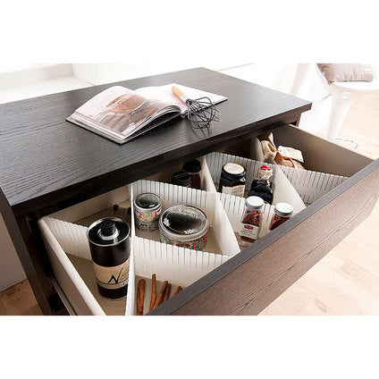 DRAWER DIVIDER WHITE 44X10 CM COMPACTOR