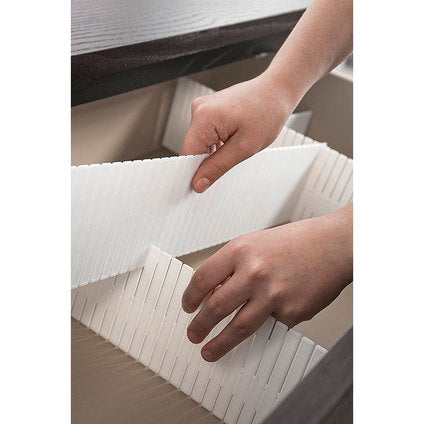 DRAWER DIVIDER WHITE 44X10 CM COMPACTOR