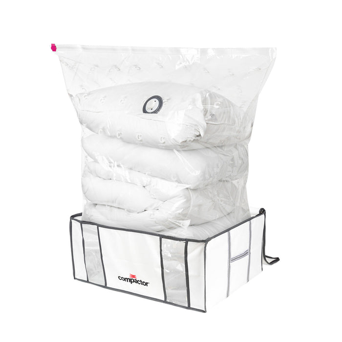 ВАКУУМНА КУТИЯ ЗА СЪХРАНЕНИЕ 210L 50Х65Х27 СМ COMPACTOR LIFE