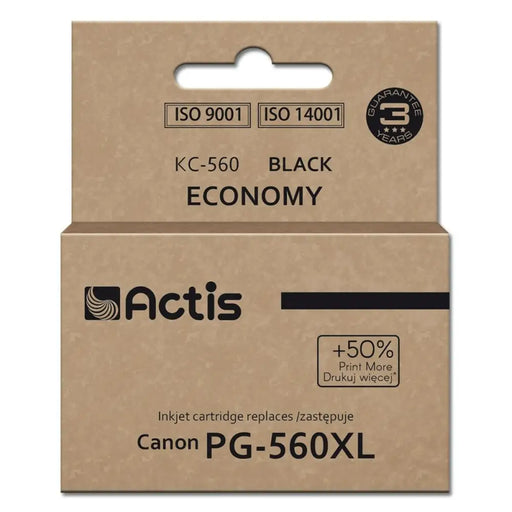 Compatible Ink Cartridge Actis KC-560 Black - Оригинални Касети с Мастило<<<Електроника Периферни и резервни