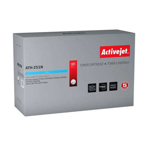Compatible Toner Activejet ATH-251N Cyan - Оригинални тонери<<<Електроника Периферни и резервни части<<<Компютри|