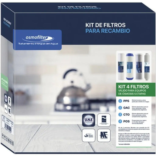 Compressed Air Midea KIT REC.4FILTRO - Електроника Фотография и Видео<<<Компютри| Електроника<<<BigBuy&&&Аксесоари за