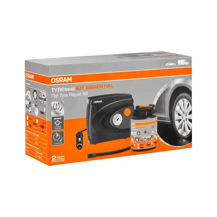 COMPRESSOR AND ADHESIVE KIT OTSK6ESN KIT TYRESEAL OSRAM - Грижа за гумите<<<Грижа за автомобила<<<AmperelB2B