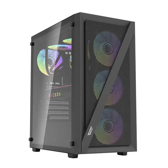 Computer case Darkflash DK 260 Air Mesh (Black) - Without fan<<<PC Cases<<<Gaming<<<InnproXML