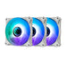 Computer fan set ARGB Darkflash INF8 3in1 120x120 (white) - Fans<<<Computer cooling<<<Gaming<<<InnproXML