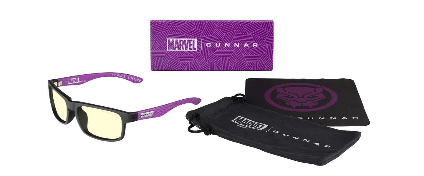 Computer glasses GUNNAR Enigma Black Panther Edition - Компютърни и геймърски очила<<<Геймърска периферия<<<ValiAPI