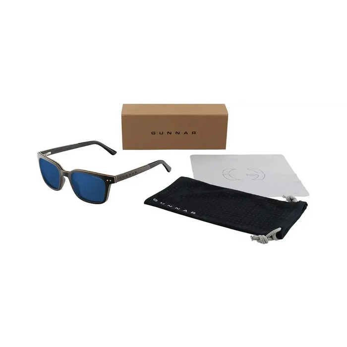 Computer glasses GUNNAR Muir Ebony (wood) Sun - Компютърни и геймърски очила<<<Геймърска периферия<<<ValiAPI