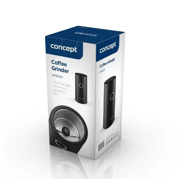 Concept KM6001 Coffee Grinder Black - Coffee grindersAGD-MLY<<<Home Appliance - ProductsAGD<<<ActionPL