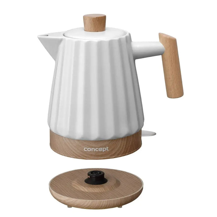 Concept RK0090 Ceramic electric kettle 1.5 l White - Electric kettlesAGD-CZE<<<Home Appliance - ProductsAGD<<<ActionPL
