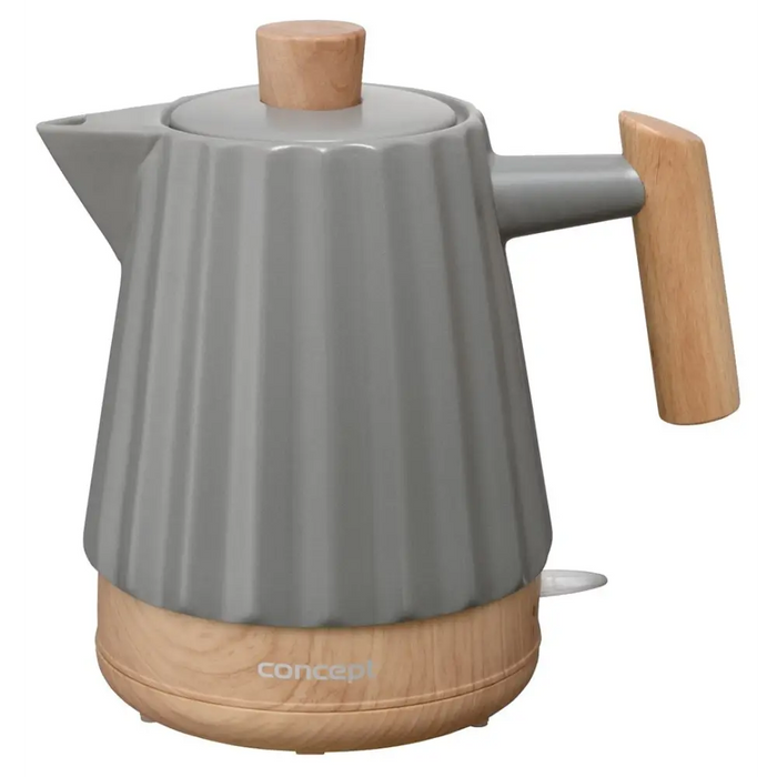 Concept RK0092 Ceramic electric kettle 1.5 l Dark grey - Electric kettlesAGD-CZE<<<Home Appliance