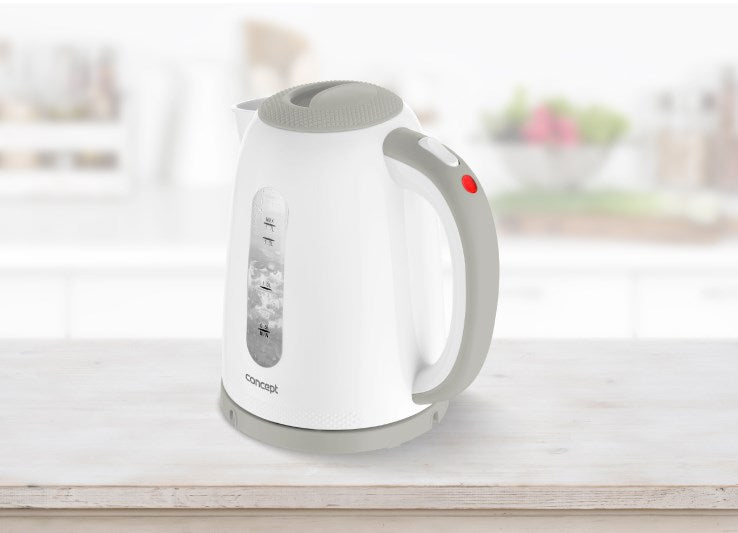 Concept RK2335 electric kettle 1.7 L 2200 W Grey, White