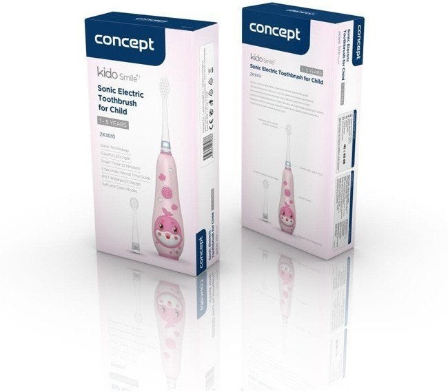 Concept ZK3010 Sonic toothbrush for children 1–5 years Pink