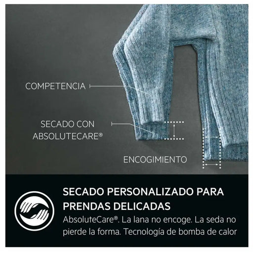 Condensation dryer AEG TR818A4OB - Почистване Прахосмукачки И Гладене<<<Дом Градина<<<BigBuy&&&Сушилни ютии и