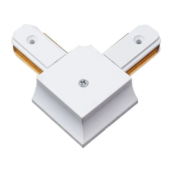 CONNECTING ELEMENT FOR RAIL CORNER WHITE VITO - Осветление за релсов монтаж<<<Вътрешно