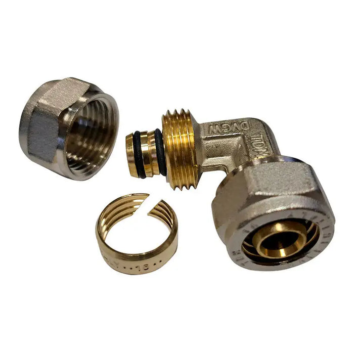CONNECTION ANGLE TDM - Фитинги и аксесоари за отопление<<<Отоплителна инсталация<<<Отопление Охлаждане и Вик<<<Praktiker