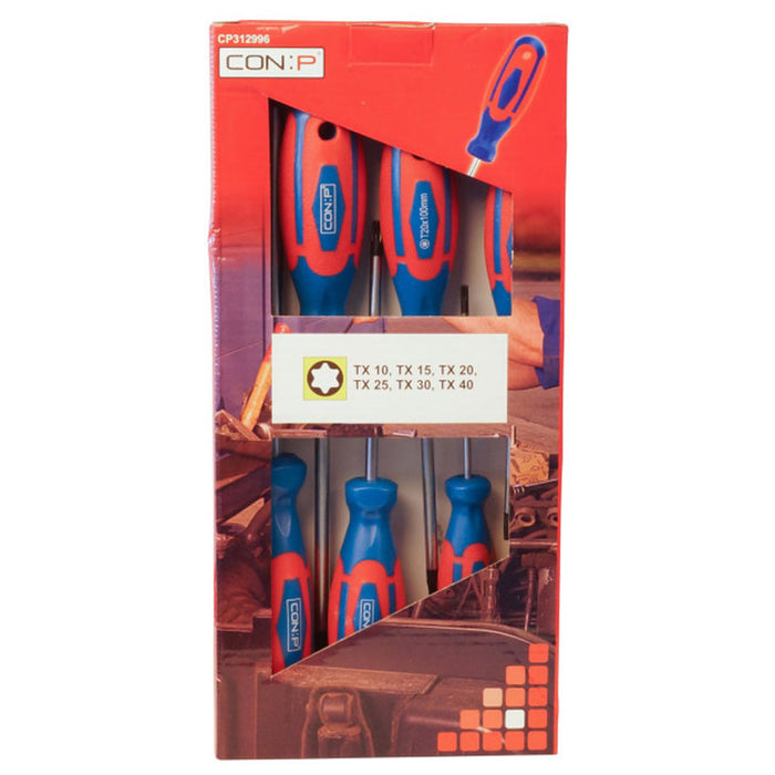 SCREWDRIVER SET 6 PCS CON:P