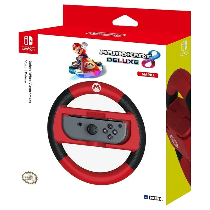 Console - accessory HORI Mario Kart 8 Deluxe WHEEL - MARIO (NSW) - Игрови конзоли<<<Конзоли и аксесоари<<<ТВ Аудио