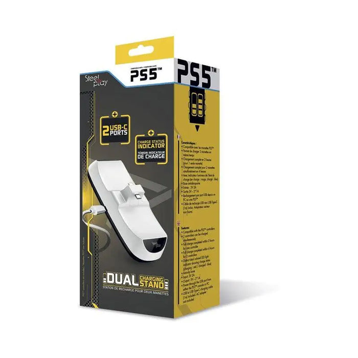 Console - accessory SteelPlay Dual Charging Station - Игрови конзоли<<<Конзоли и аксесоари<<<ТВ Аудио