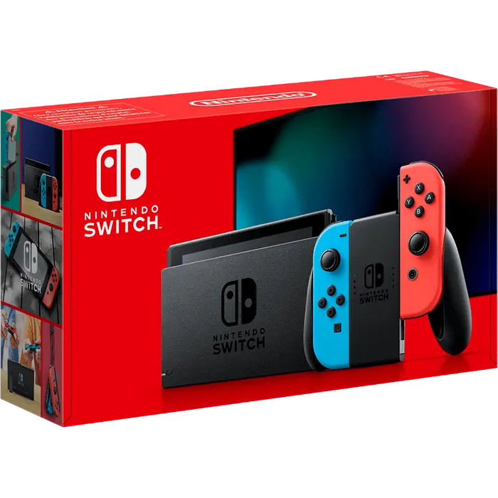 Console Nintendo Switch (RED/BLUE JOY-CON) - Игрови конзоли<<<Конзоли и аксесоари<<<ТВ Аудио Gaming<<<ZoraSite