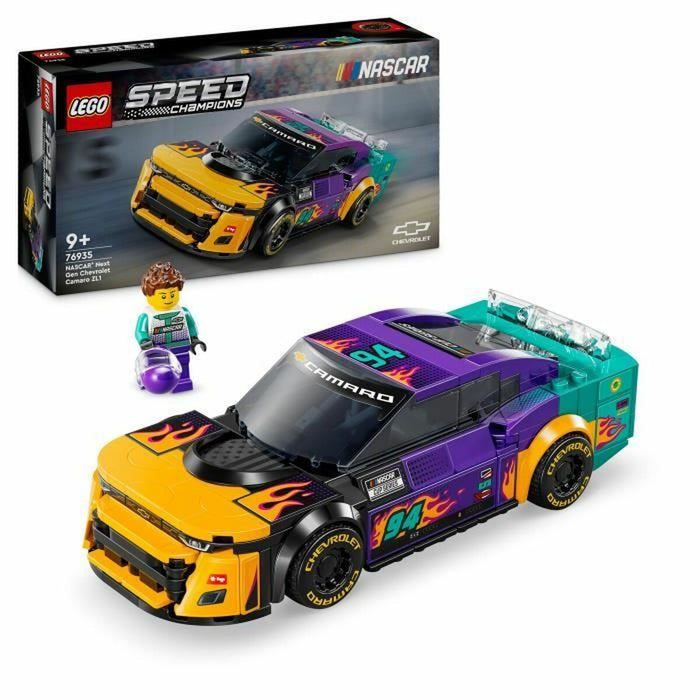 Construction set Lego NASCAR Next Gen Chevrolet Camaro ZL1 328 Pieces - Пъзели и конструктури<<<Играчки И