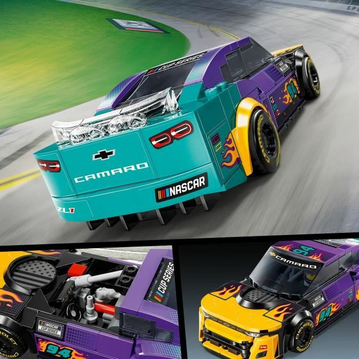 Construction set Lego NASCAR Next Gen Chevrolet Camaro ZL1 328 Pieces - Пъзели и конструктури<<<Играчки И