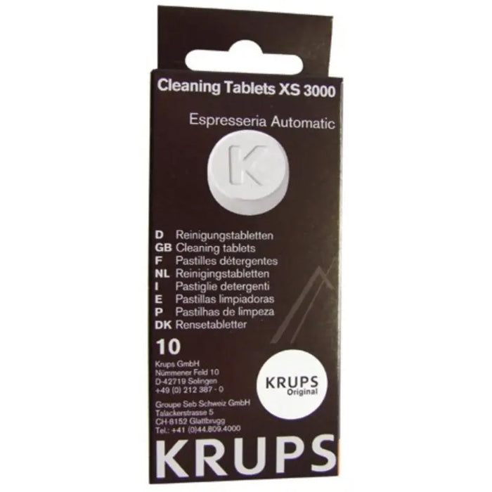 Consumable Krups XS300010 cleaning tablets - Консумативи за кафеавтомати<<<Кафемашини и кафеавтомати<<<Малки