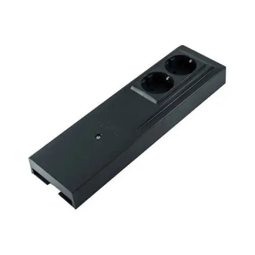 CONTACT DOUBLE FLOOR GRAPHITE MELOPLAM TONI - Ключове и контакти<<<Електроматериали<<<Praktiker&&&Ключове и