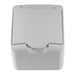 CONTACT IP44 SINGLE WHITE MELOPLAM TONI - Ключове и контакти<<<Електроматериали<<<Praktiker&&&Ключове и
