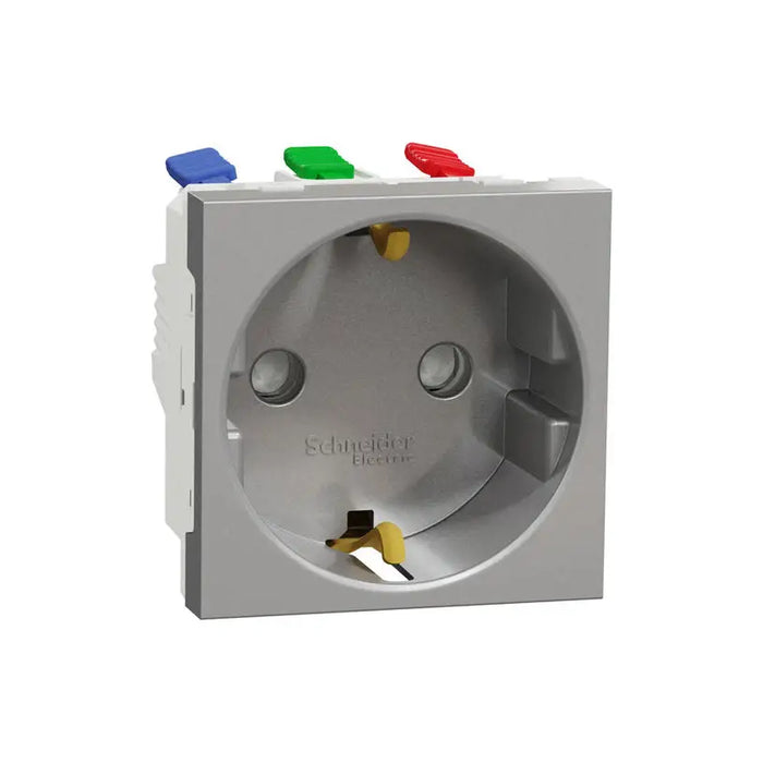 CONTACT SHUKO ALUMINUM SCHNEIDER UNICA (NU305730) - Ключове и контакти<<<Електроматериали<<<Praktiker&&&Ключове и