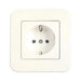 CONTACT SHUKO CREAM VIKO BY PANASONIC Rollina - Ключове и контакти<<<Електроматериали<<<Praktiker&&&Ключове и