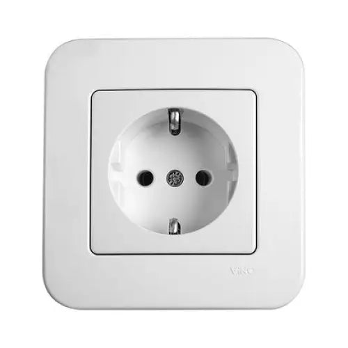 CONTACT SHUKO WHITE VIKO BY PANASONIC Rollina - Ключове и контакти<<<Електроматериали<<<Praktiker&&&Ключове и
