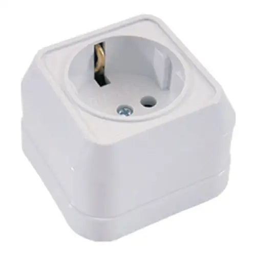 CONTACT SINGLE FOR OUTDOOR MOUNTING WHITE IP20 MAKEL MIMOSA - Ключове и