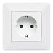 CONTACT SINGLE WHITE LEGRAND Valena Life - Ключове и контакти<<<Електроматериали<<<Praktiker&&&Ключове и