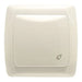 CONTACT SINGLE WITH COVER VIKO BY PANASONIC Carmen - Ключове и контакти<<<Електроматериали<<<Praktiker&&&Ключове и