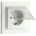 CONTACT WHITE WITH COVER MONO DESPINA - Ключове и контакти<<<Електроматериали<<<Praktiker&&&Ключове и