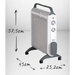 Convection heater Adler AD 7750 White - Convector heatersAGD-GKO<<<Home Appliance - ProductsAGD<<<ActionPL&&&Convector