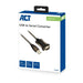 Converter cable ACT Ewent AC6000 USB-A male - Serial port D-sub 9-pin male 1.5 m Black - PC кабели<<<Кабели<<<ValiAPI