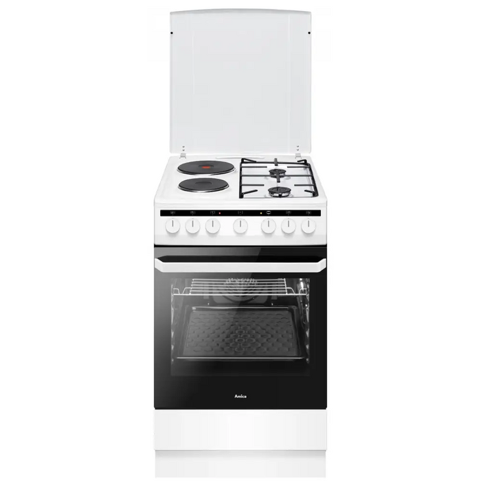 Cooker - combined AMICA 58ME2.35HZPMS(W) 54020 - Готв. печки комбинирани<<<Готварски печки<<<Домакински