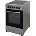 Cooker (current) Crown CEC-5060V IX Ceramic INOX - Готварски печки<<<Домакински електроуреди<<<ZoraSite