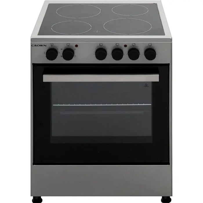 Cooker (current) Crown CEC-6060V IX Ceramic INOX - Готварски печки<<<Домакински електроуреди<<<ZoraSite