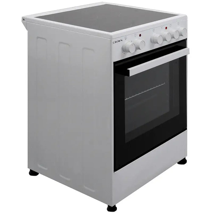 Cooker (current) Crown CEC-6060V W Ceramic White - Готварски печки<<<Домакински електроуреди<<<ZoraSite