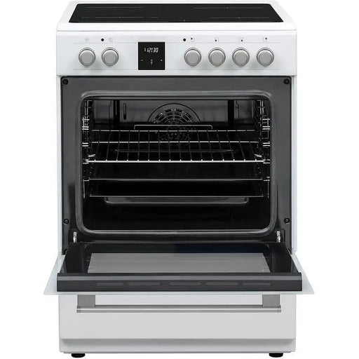 Cooker (current) Sharp KF-76FVDT22WMK-EU Ceramic White - Готварски печки<<<Домакински електроуреди<<<ZoraSite