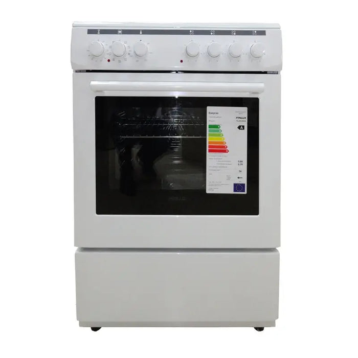 Cooker (electric) Finlux FLCM 6000A Ceramic White - Готварски печки<<<Домакински електроуреди<<<ZoraSite