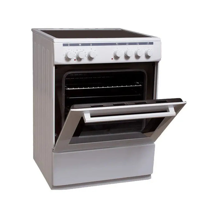 Cooker (electric) Finlux FLCM 6000A Ceramic White - Готварски печки<<<Домакински електроуреди<<<ZoraSite