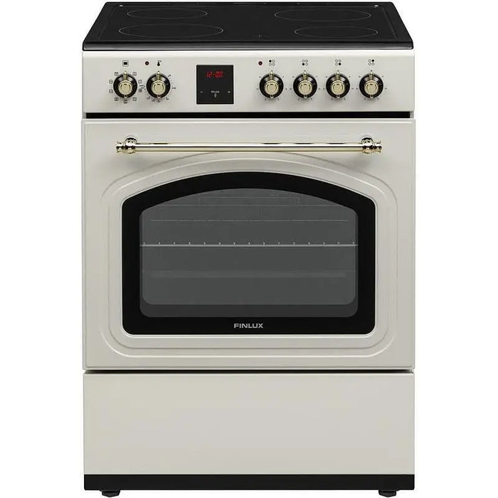 Cooker (electric) Finlux FLCR 600MDT Ceramic Champagne - Готварски печки<<<Домакински електроуреди<<<ZoraSite