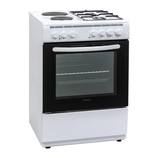 Cooker (electric/gas) Finlux FXC 622M 2 gas 2 current White - Готварски печки<<<Домакински електроуреди<<<ZoraSite