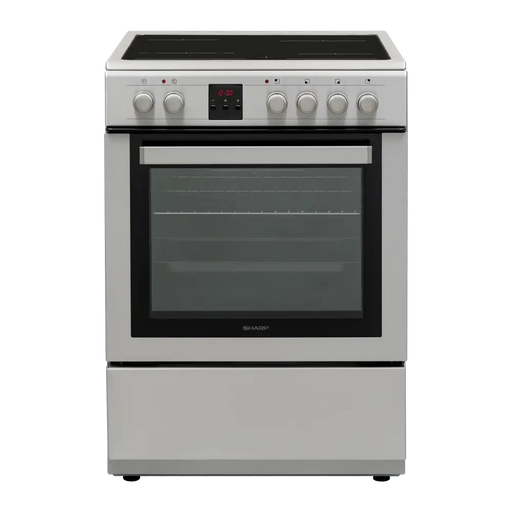 Cooker (electric) Sharp KF-76FVDD22IMK-CH Ceramic INOX - Готварски печки<<<Домакински електроуреди<<<ZoraSite