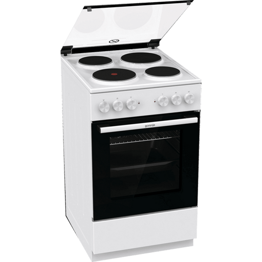 Cooker GORENJE GE5A41WH - Електрически печки<<<Готварски печки<<<Едра бяла техника<<<TechnoMix&&&Готв. печки