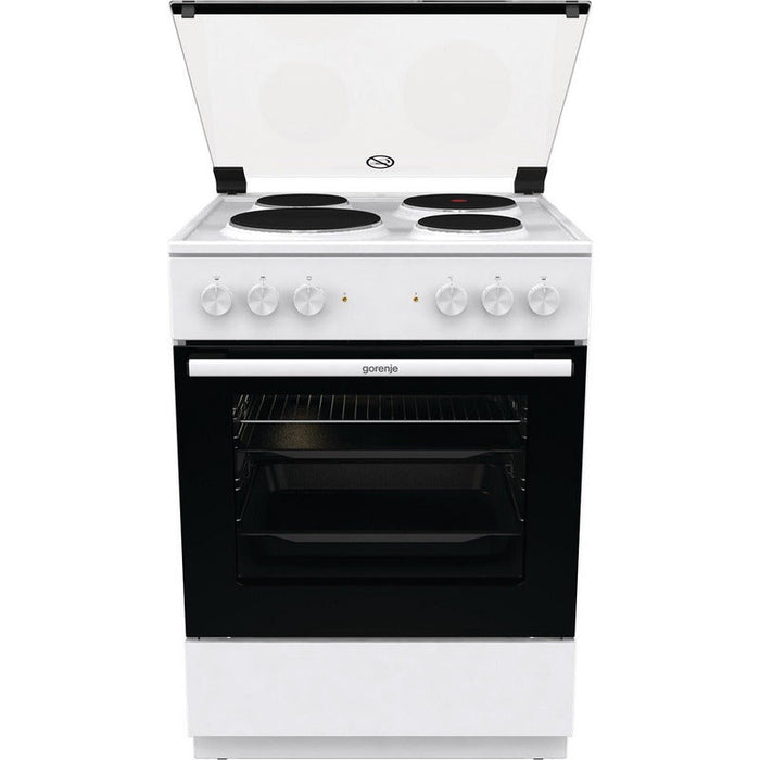 Cooker GORENJE GE6A40WB - Електрически печки<<<Готварски печки<<<Едра бяла техника<<<TechnoMix&&&Готв. печки