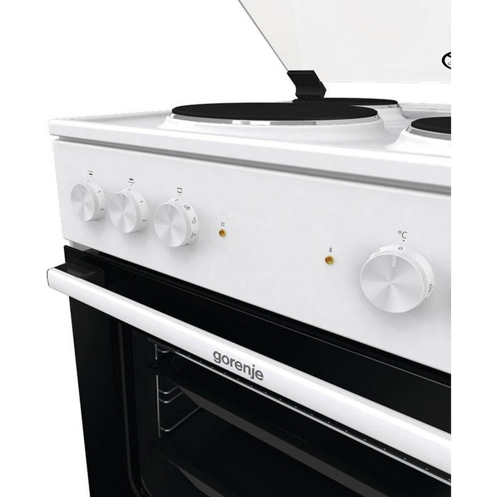 Cooker GORENJE GE6A40WB - Електрически печки<<<Готварски печки<<<Едра бяла техника<<<TechnoMix&&&Готв. печки